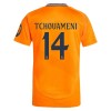 Original Fußballtrikot Real Madrid Tchouameni 14 Auswärtstrikot 2024-25 Für Herren